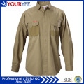 Chemises de travail personnalisées à manches longues pour hommes (YWS111)